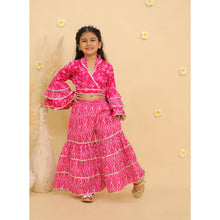 Girls Printed Top with Palazzos