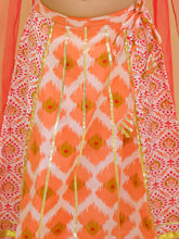 Girls Printed Foil Print Ready to Wear Lehenga & Blouse With Dupatta