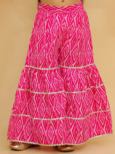 Girls Printed Top with Palazzos