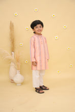 Boys Printed Regular Pure Cotton Kurta with Pyjamas