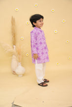 Boys Ethnic Motifs Printed Regular Pure Cotton Kurta with Pyjamas