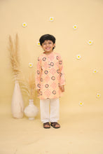 Boys Paisley Printed Regular Pure Cotton Kurta With Pyjamas