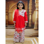 Cotton Printed Kurta Pyjama Set With Dupatta